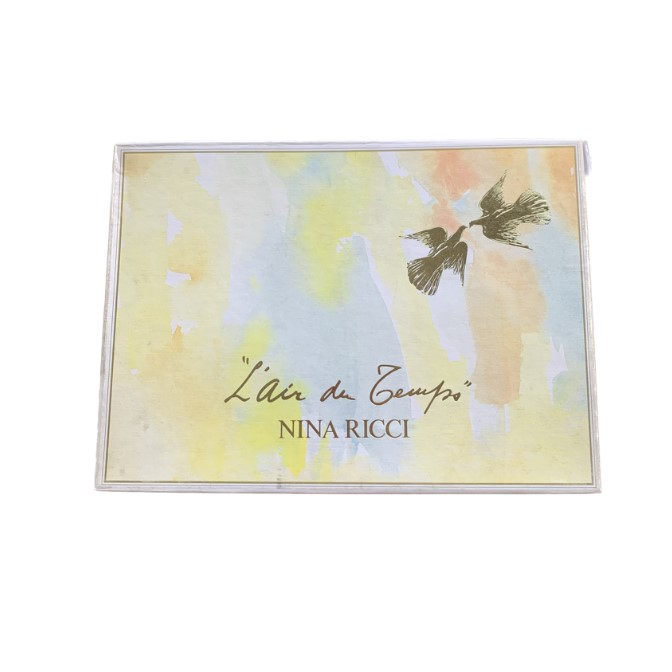 NINA RICCI - L'Air du Temps SET Eau de Toilette 100 ml + Sapone VINTAGE - immagine 2