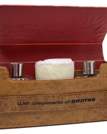 CHRISTIAN DIOR - Eau Sauvage Mini Travel Set Vintage RARO QUANTAS AIRLINE