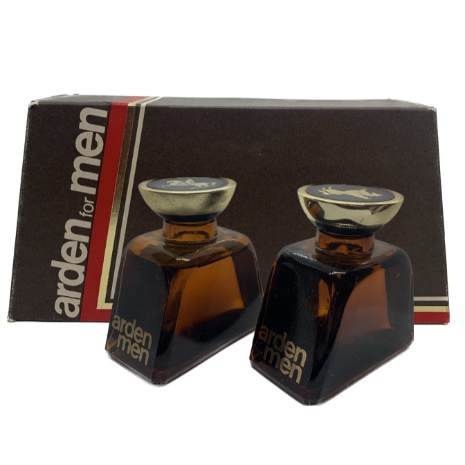 Elizabeth Arden For Men SANDALWOOD "Ink Pot" Duo Cologne 60 ml + After shave 60 ml VINTAGE