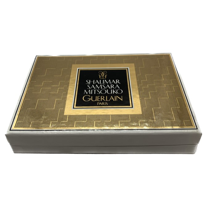 GUERLAIN - Set Miniature Shalimar Samsara Mitsouko Vintage 3 Miniature - immagine 2
