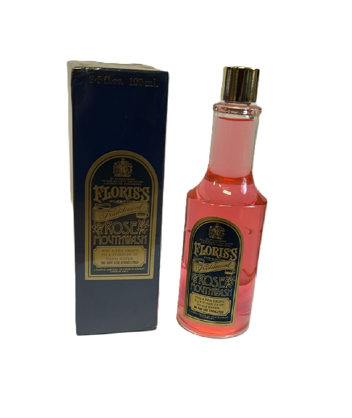 FLORIS - Rose Mouthwash 100 ml Vintage
