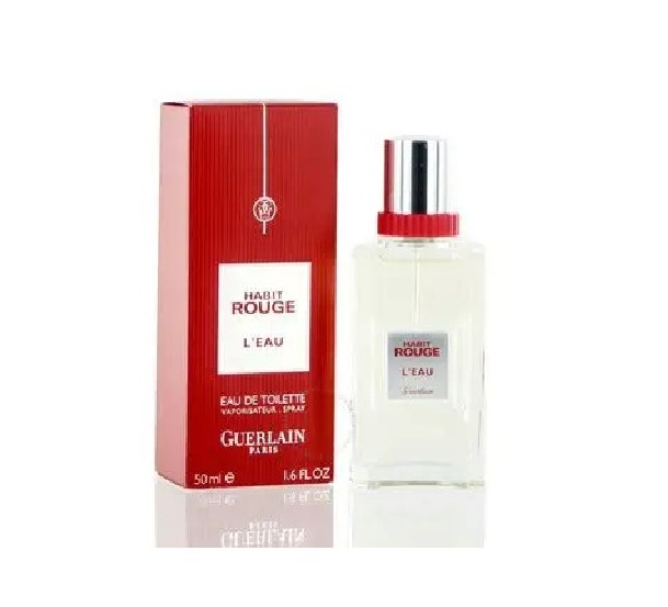GUERLAIN - Habit Rouge L'EAU - Eau de Toilette 50 ml RARO