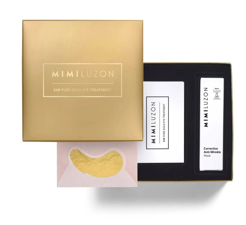 MIMI LUZON 24 K Pure Gold eye Tretment SET patches + maschera