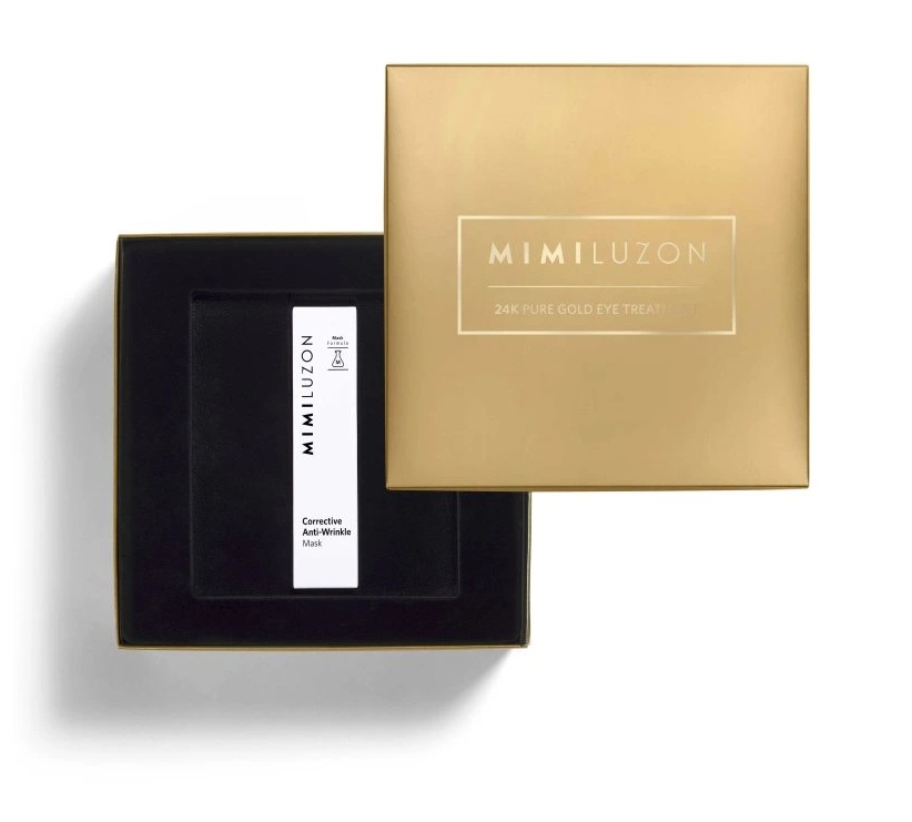 MIMI LUZON 24 K Pure Gold eye Tretment SET patches + maschera - immagine 3